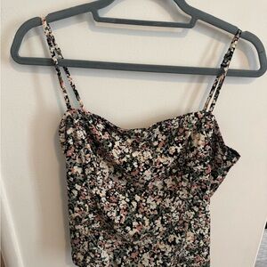 Abercrombie Top Tank Top Sleeveless Spring Top Corset Top